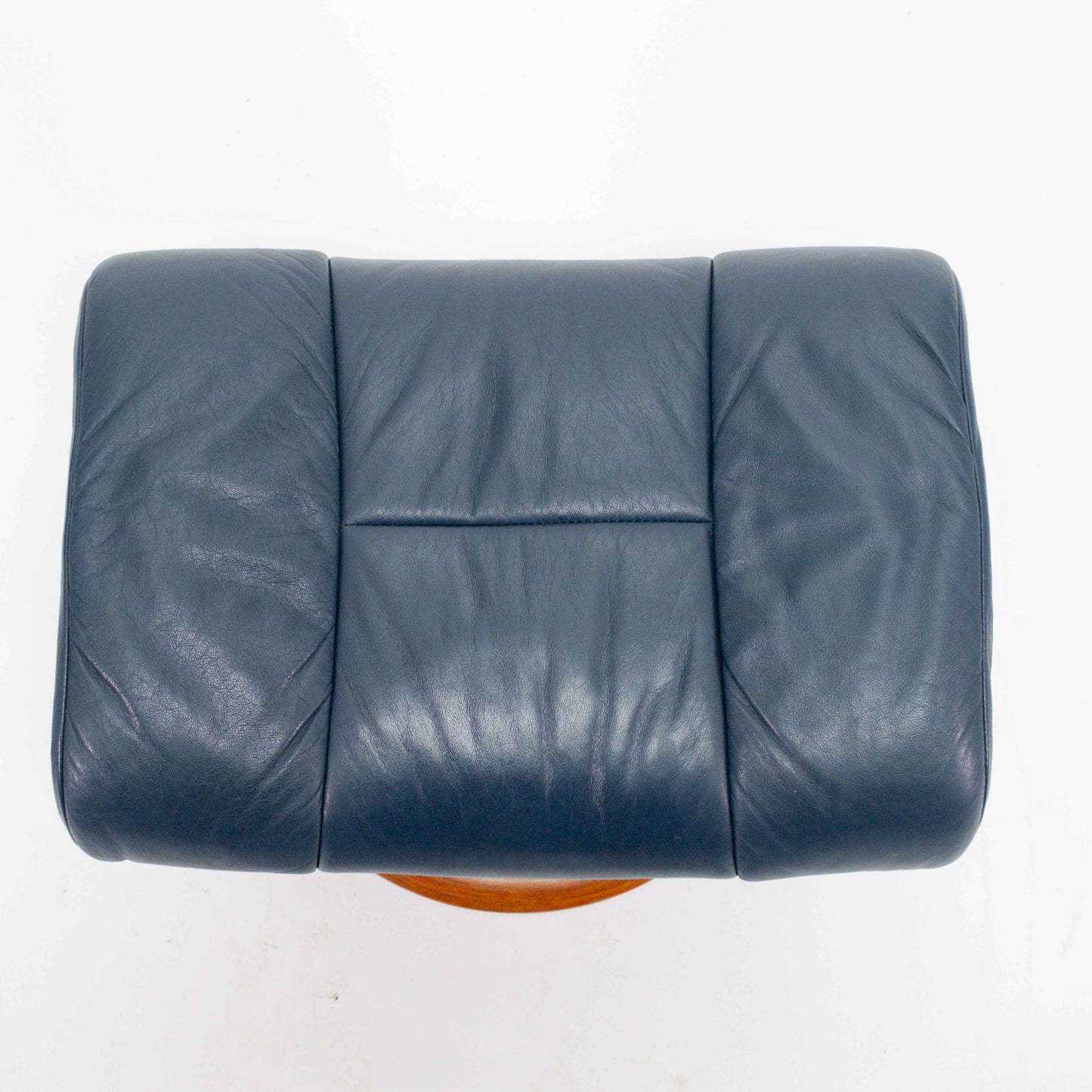 Ekornes Stressless Reno (L) mit Hocker blau