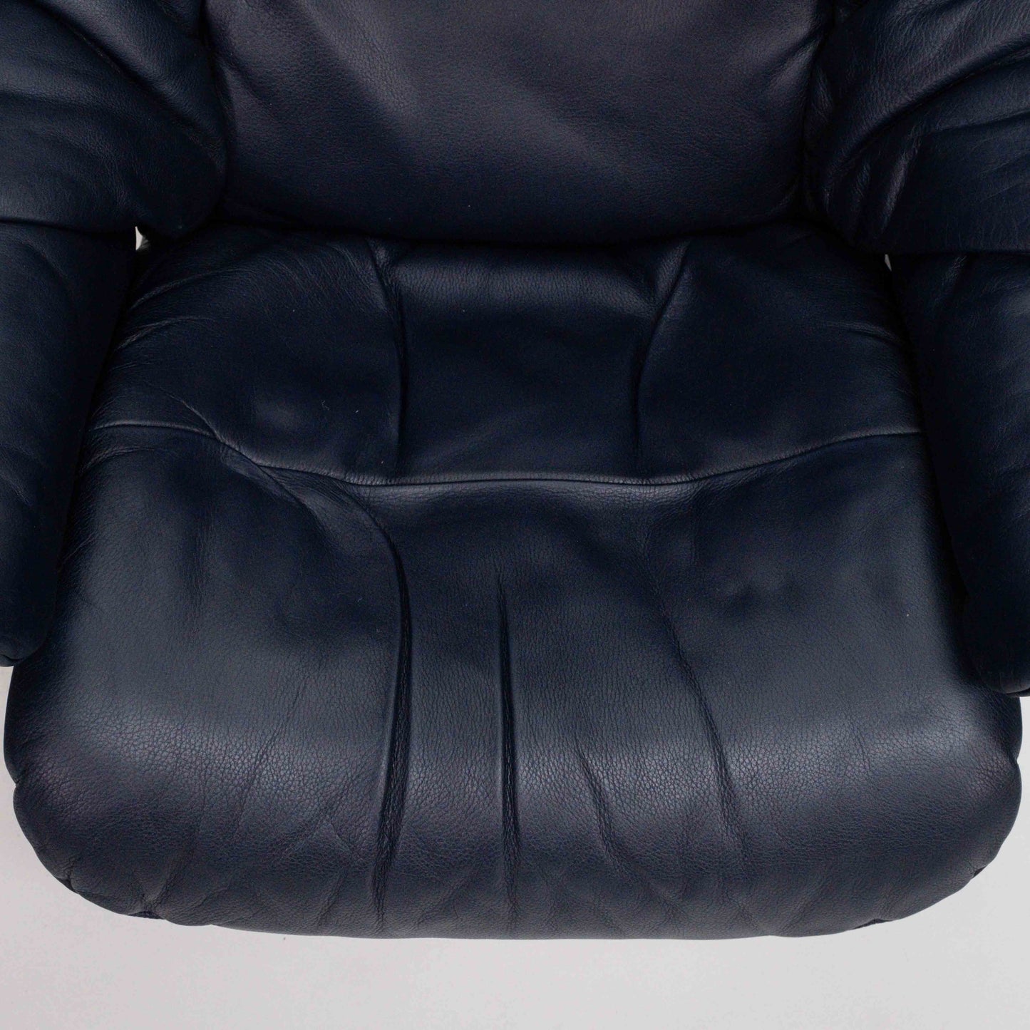 Ekornes Stressless Reno (M) mit Hocker blau