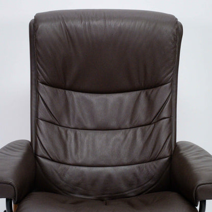 Ekornes Stressless Nordic (M) mit Hocker braun