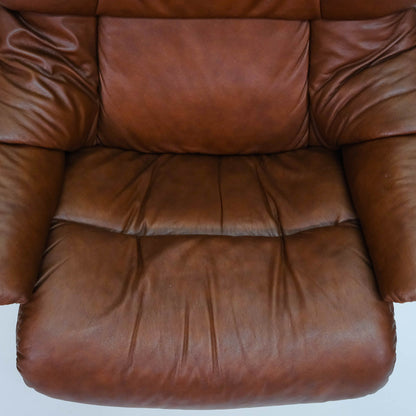 Ekornes Stressless Reno (L) mit Hocker braun