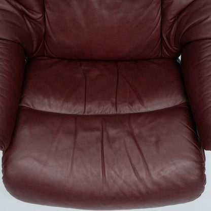 Ekornes Stressless Reno (M) mit Hocker bordeaux I