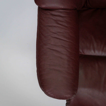 Ekornes Stressless Reno (M) mit Hocker bordeaux I