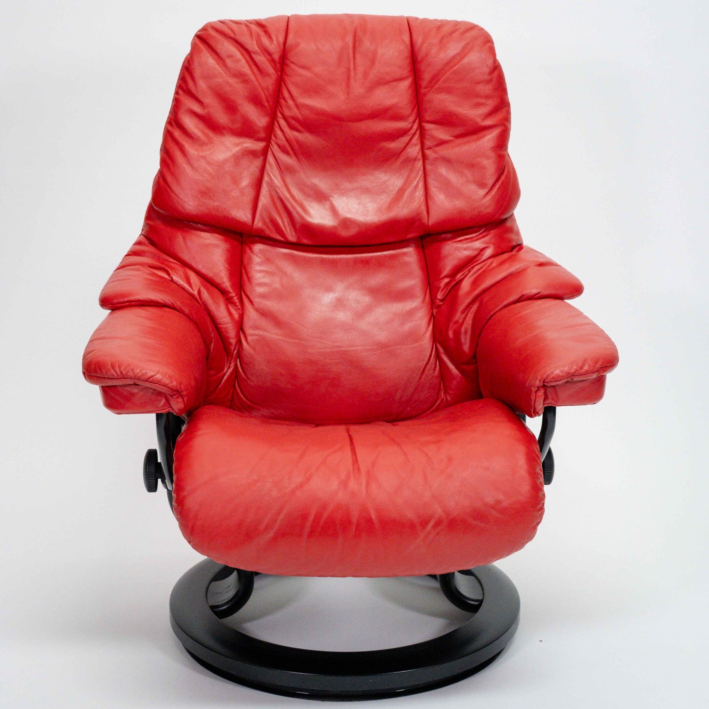 Ekornes Stressless Reno (S) mit Hocker rot
