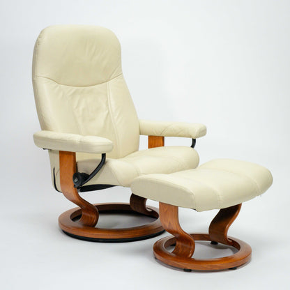 Ekornes Stressless Consul (M) mit Hocker kitt I