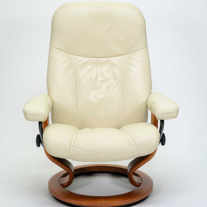 Ekornes Stressless Consul (M) mit Hocker kitt I