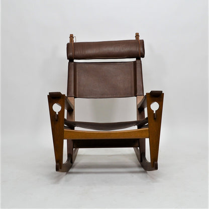 GE673 Keyhole Schaukelstuhl von Hans J. Wegner