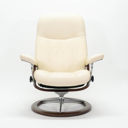 Ekornes Stressless Consul Signature (M) mit Hocker beige