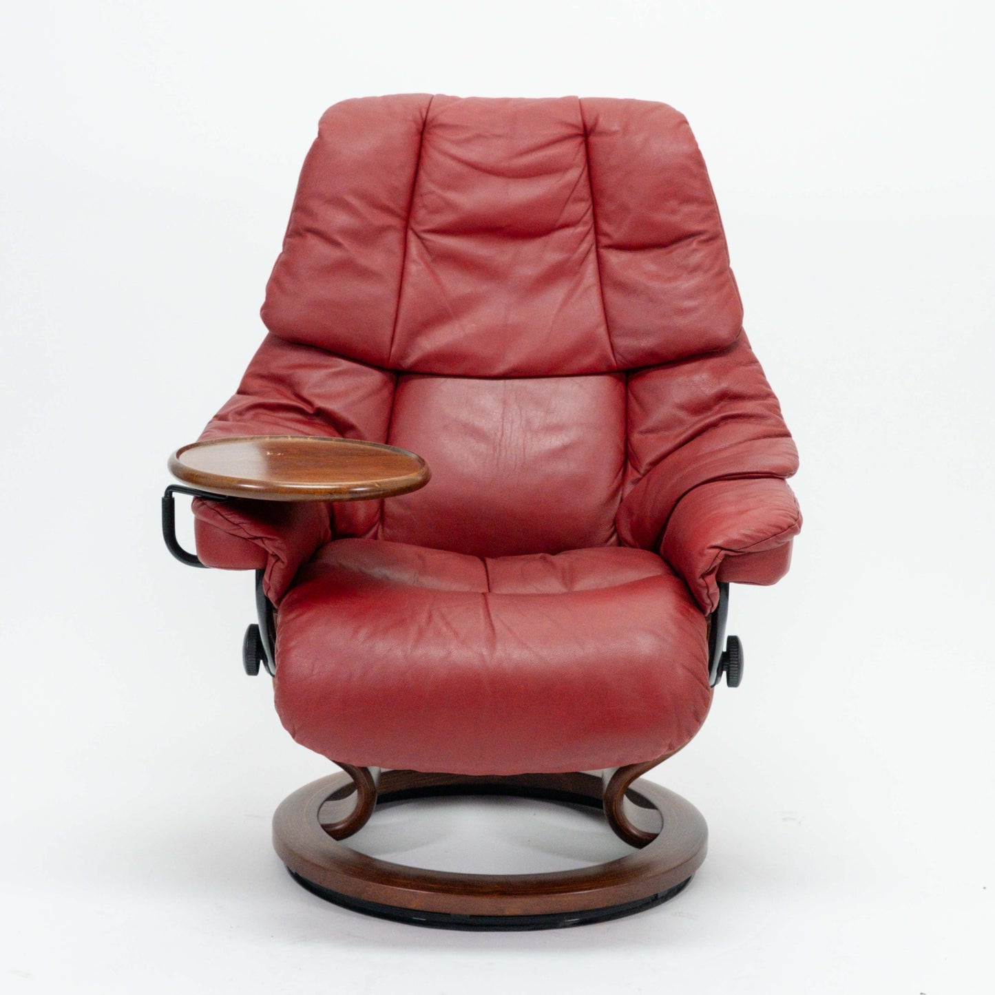 Ekornes Stressless Reno (S) mit Hocker rot