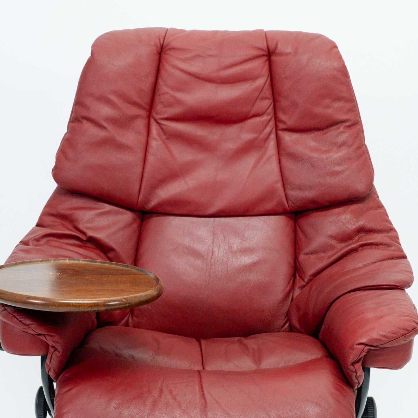 Ekornes Stressless Reno (S) mit Hocker rot