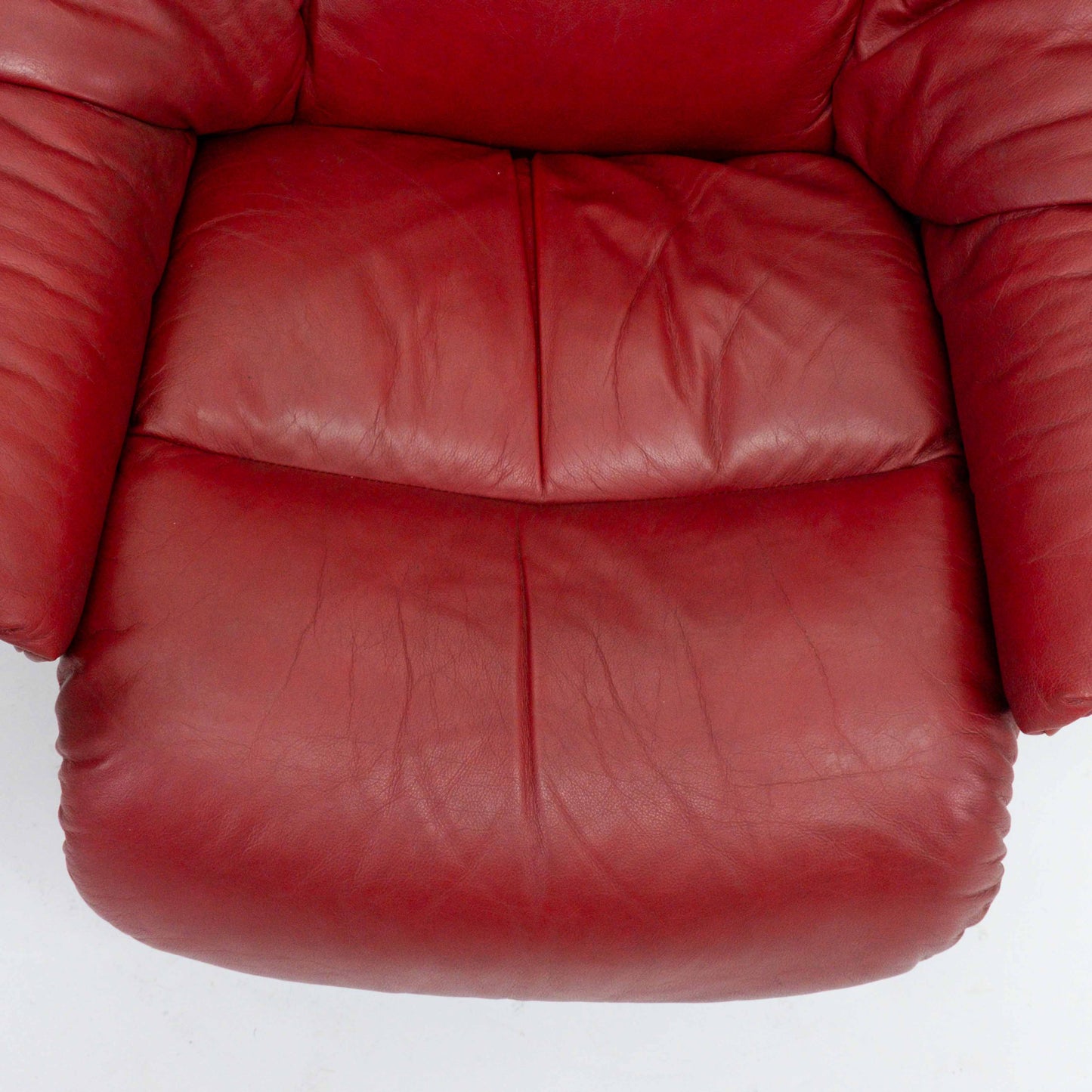 Ekornes Stressless Reno (S) mit Hocker rot
