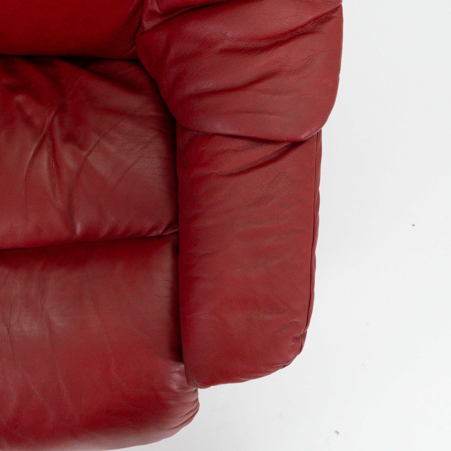 Ekornes Stressless Reno (S) mit Hocker rot