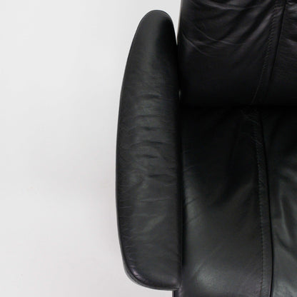 Ekornes Stressless Wing (L) mit Hocker schwarz