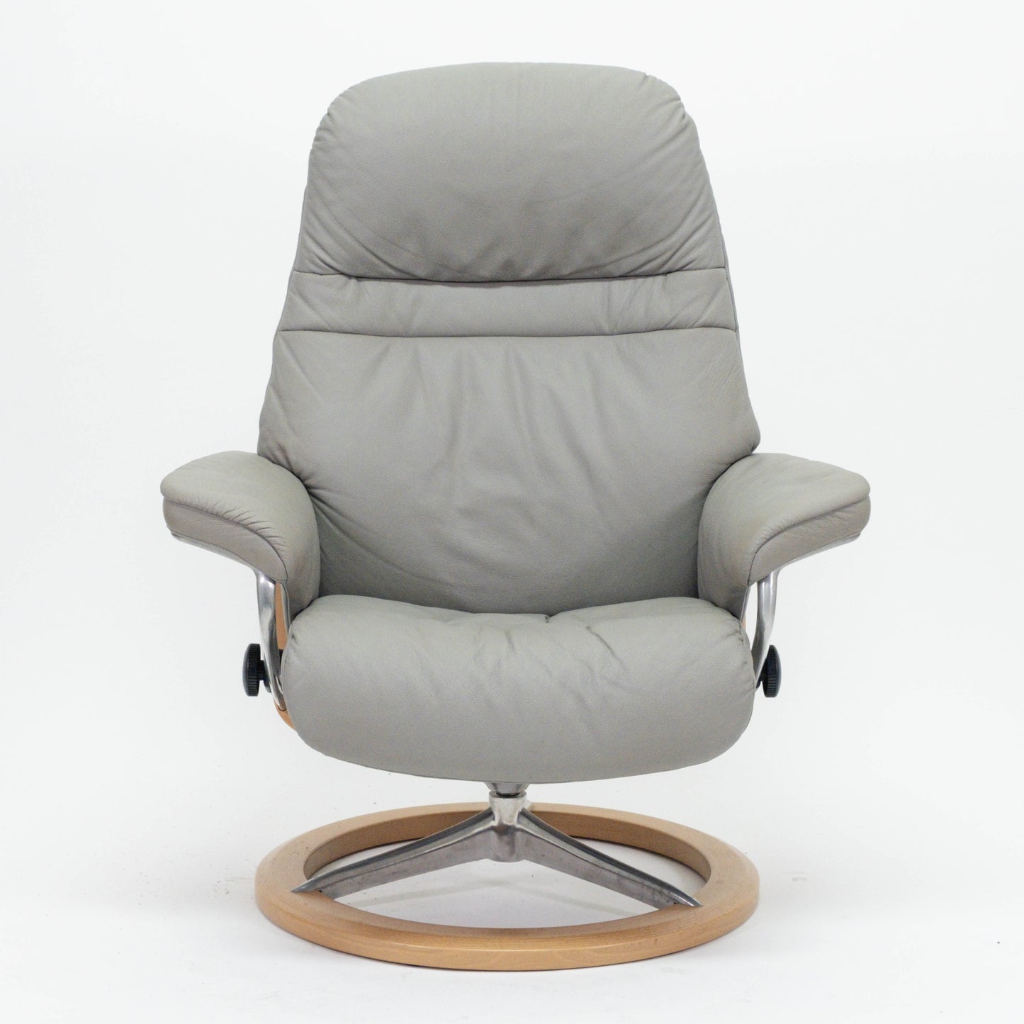 Ekornes Stressless Sunrise (M) Signature mit Hocker grau