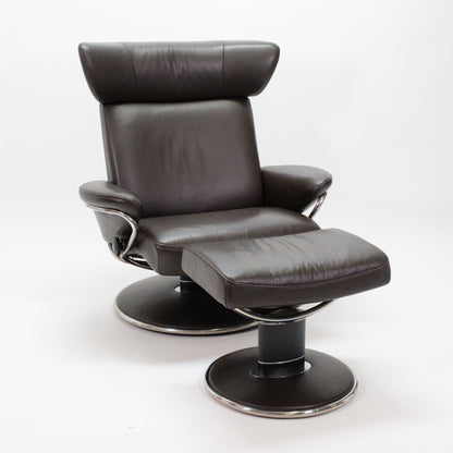 Ekornes Stressless Jazz (L) mit Hocker braun