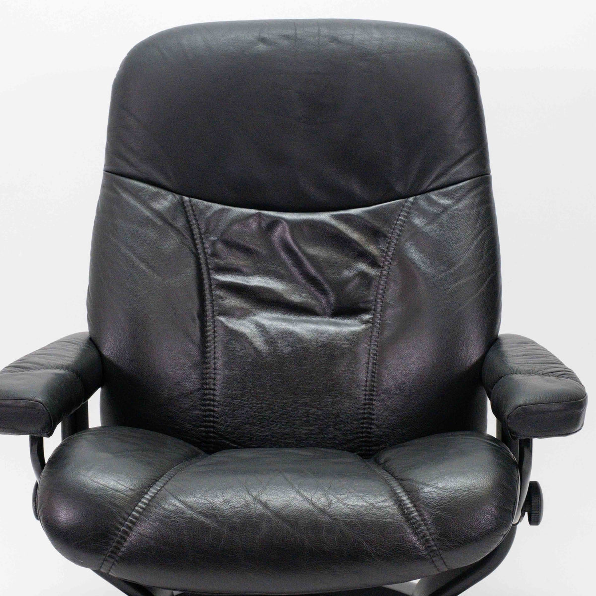 Ekornes Stressless Consul (L) mit Hocker schwarz