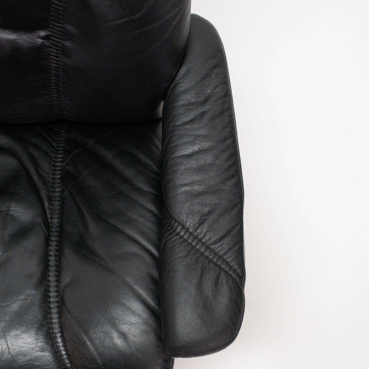 Ekornes Stressless Consul (L) mit Hocker schwarz