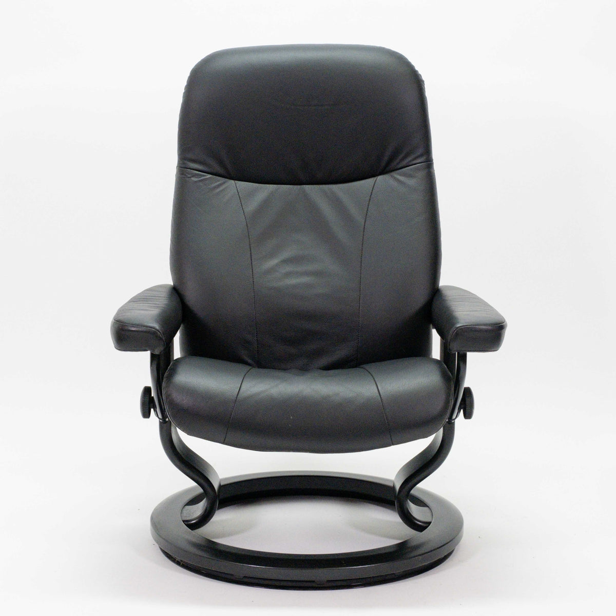 Ekornes Stressless Garda (M) mit Hocker schwarz