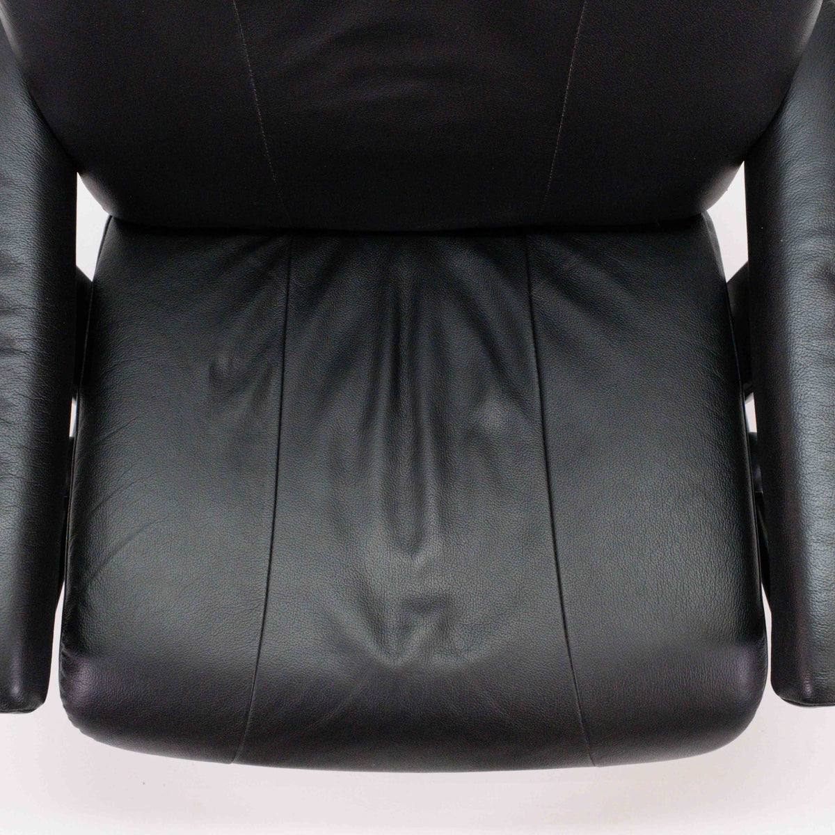 Ekornes Stressless Garda (M) mit Hocker schwarz