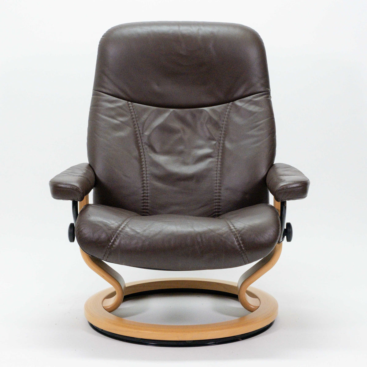 Ekornes Stressless Consul (L) mit Hocker braun