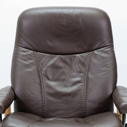 Ekornes Stressless Consul (L) mit Hocker braun
