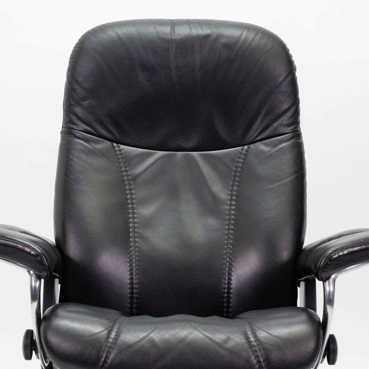 Ekornes Stressless Consul Signature (M) mit Hocker schwarz