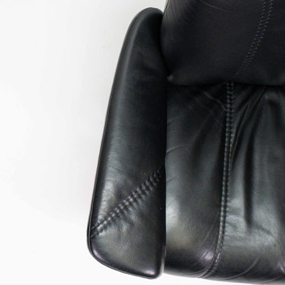Ekornes Stressless Consul Signature (M) mit Hocker schwarz