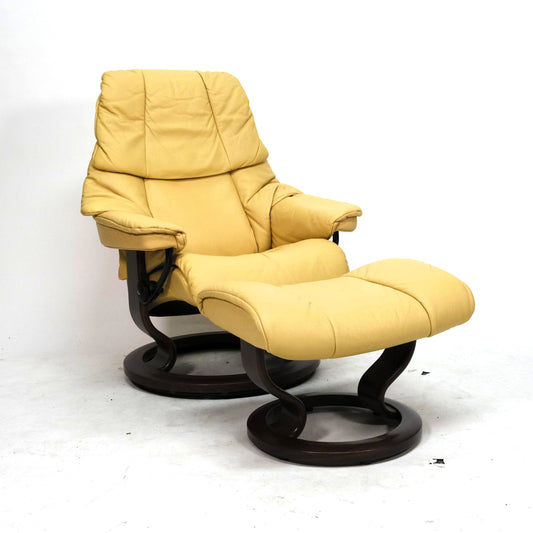 Ekornes Stressless Reno (S) mit Hocker