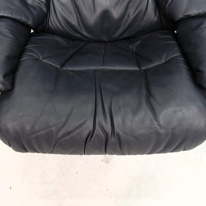 Ekornes Stressless Reno (L) mit Hocker II dunkelblau