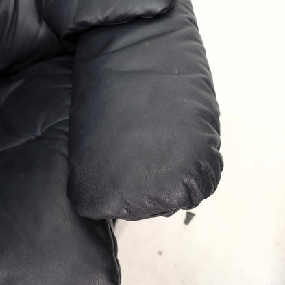 Ekornes Stressless Reno (L) mit Hocker II dunkelblau