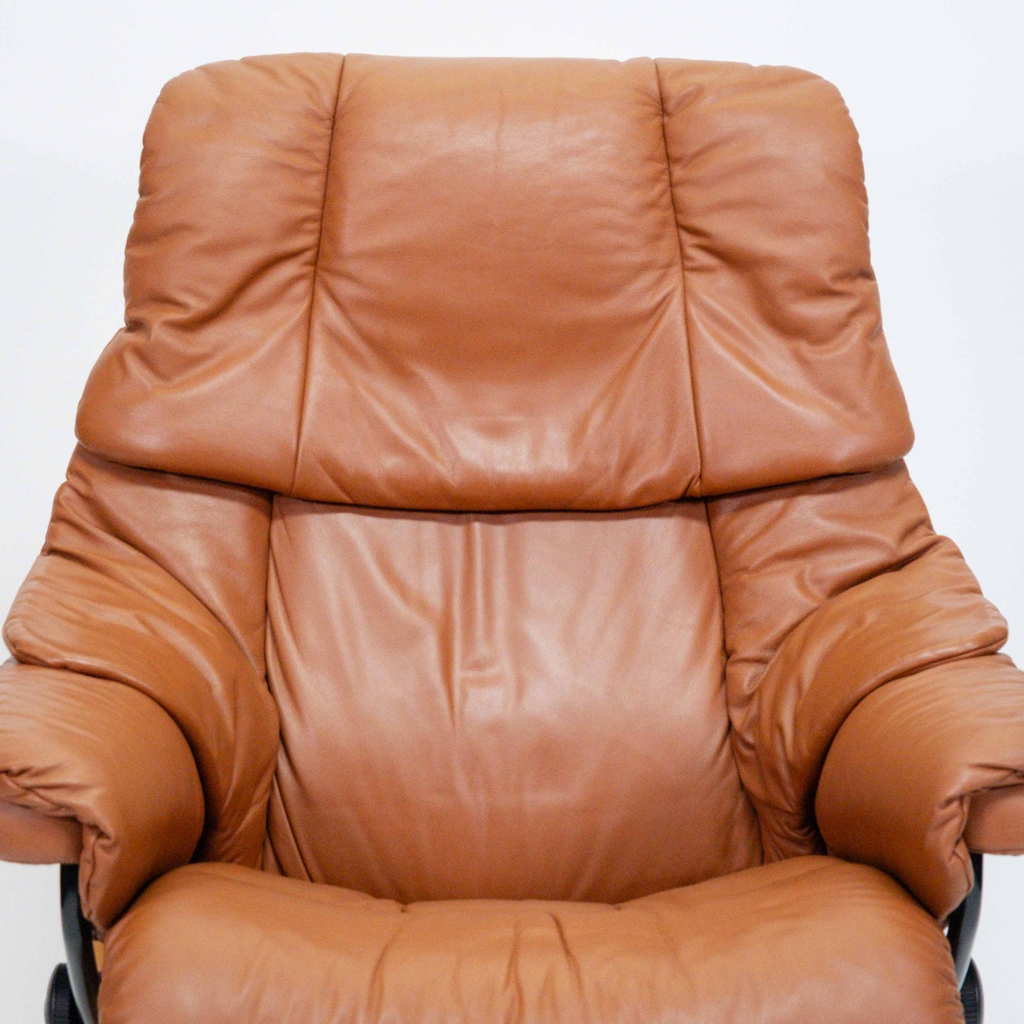 Ekornes Stressless Reno (M) mit Hocker I cognac