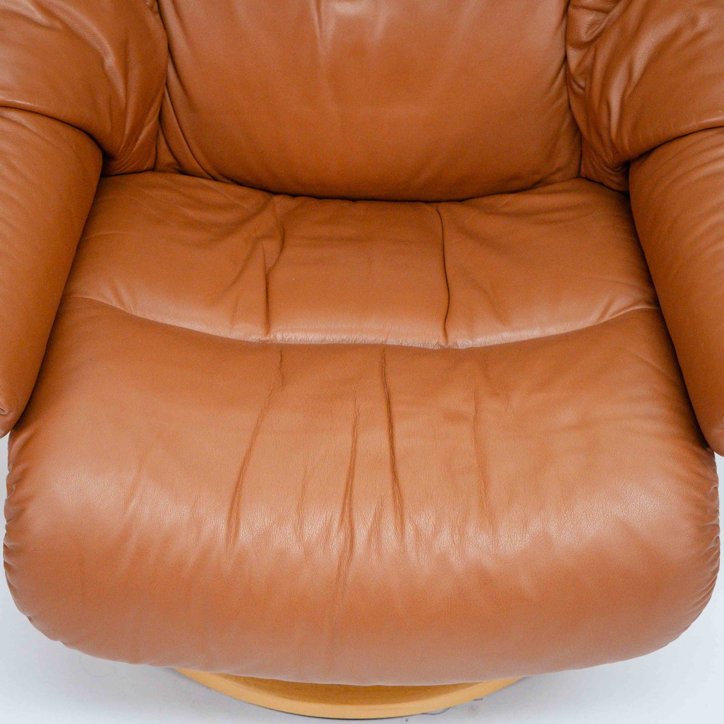 Ekornes Stressless Reno (M) mit Hocker I cognac