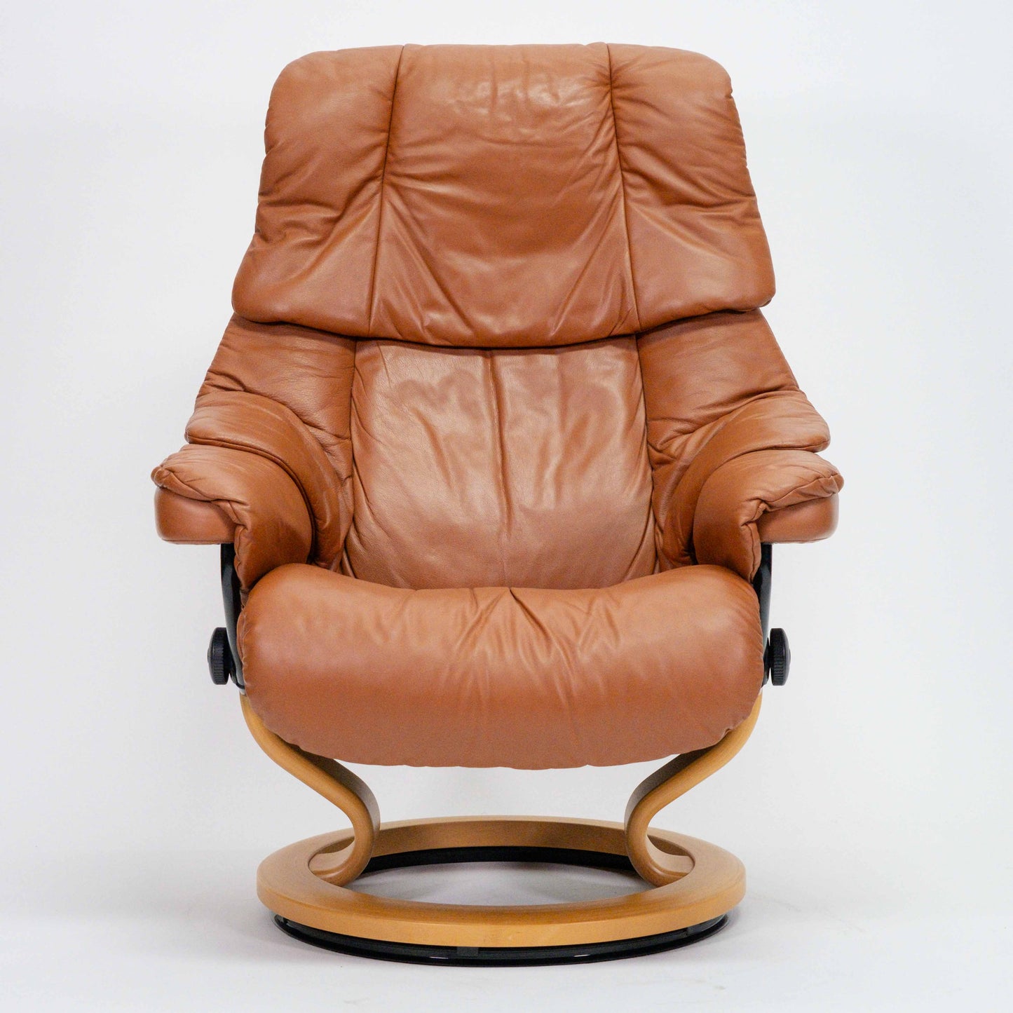 Ekornes Stressless Reno (M) mit Hocker II cognac