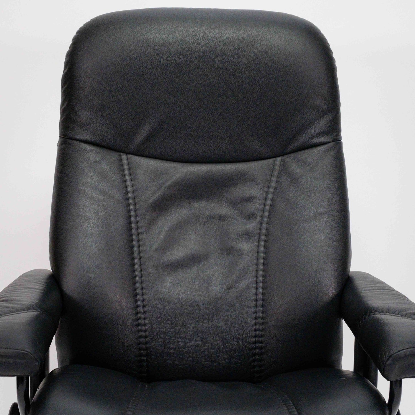 Ekornes Stressless Consul (M) mit Hocker schwarz