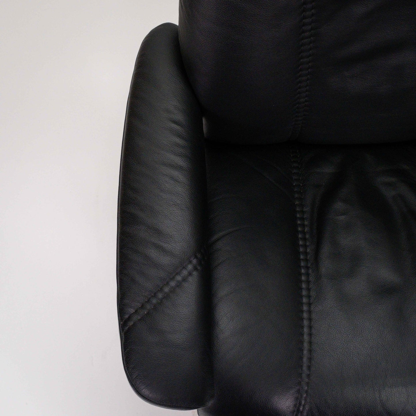 Ekornes Stressless Consul (M) mit Hocker schwarz