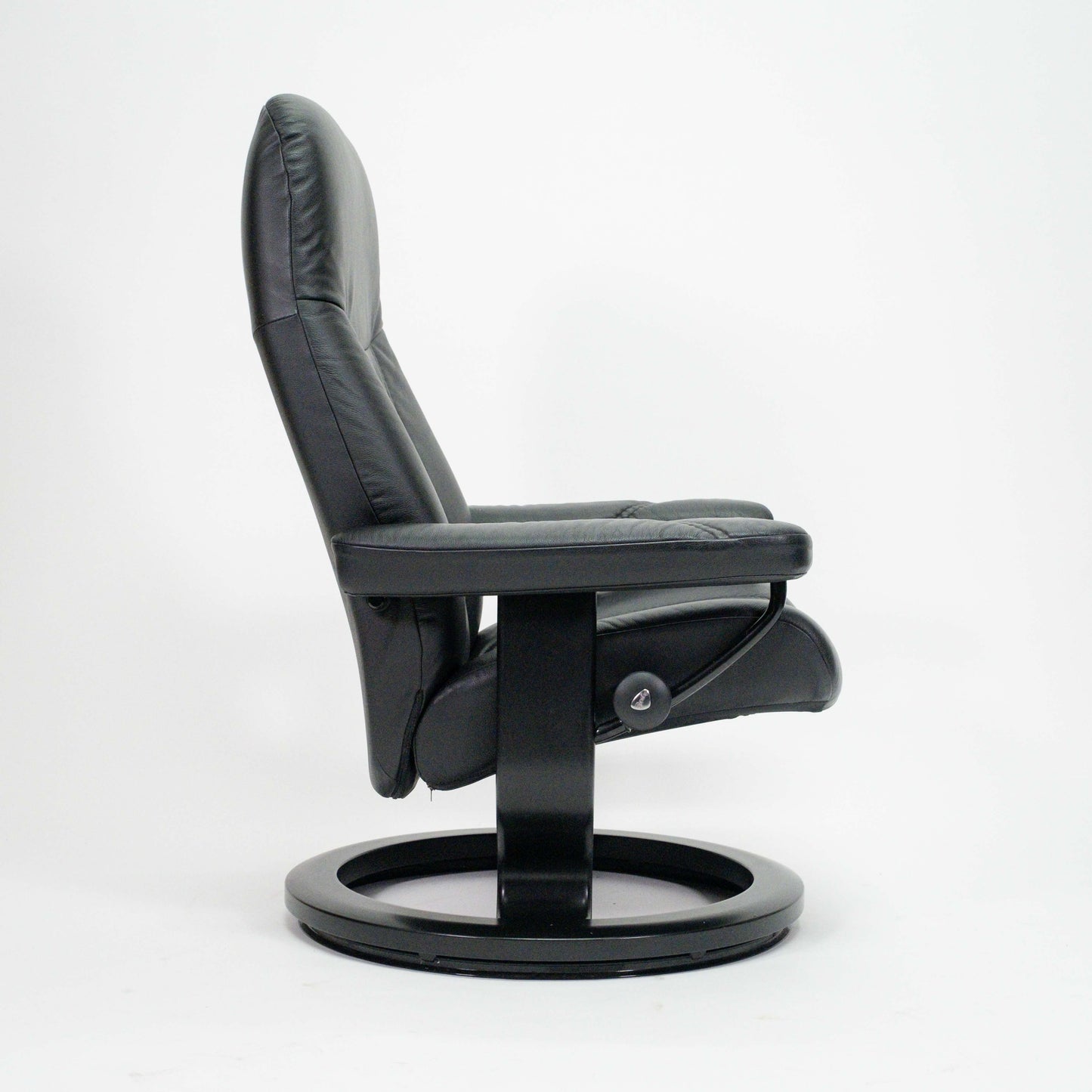 Ekornes Stressless Consul (M) mit Hocker schwarz