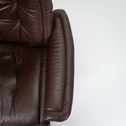 Ekornes Stressless Royal (L) mit Hocker I braun
