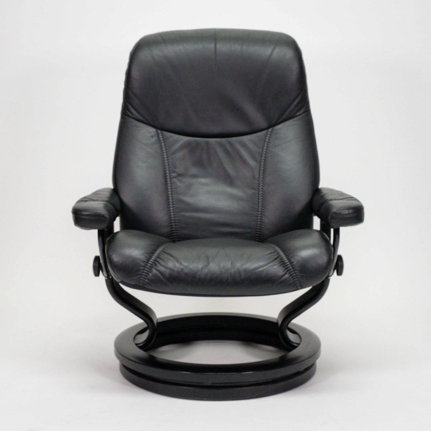 Ekornes Stressless Consul (L) mit Hocker schwarz