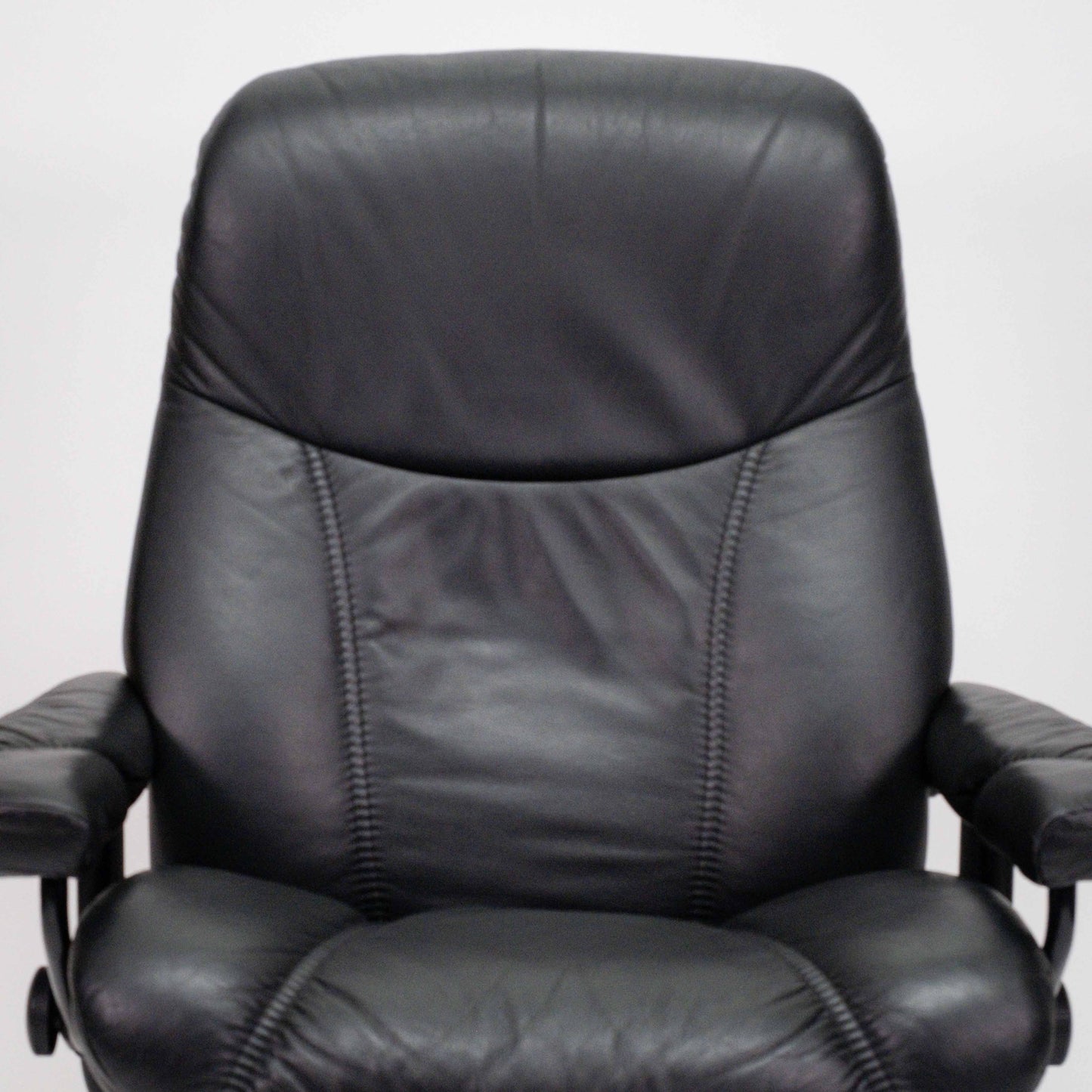 Ekornes Stressless Consul (L) mit Hocker schwarz
