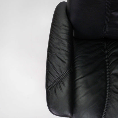 Ekornes Stressless Consul (L) mit Hocker schwarz