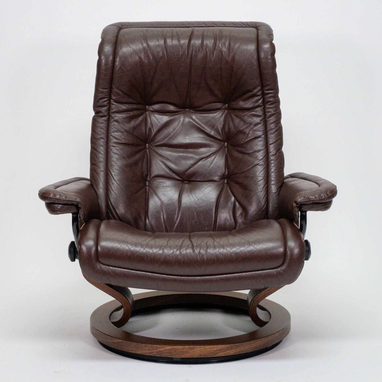 Ekornes Stressless Royal (L) mit Hocker II braun