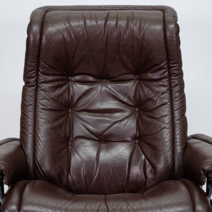 Ekornes Stressless Royal (L) mit Hocker II braun