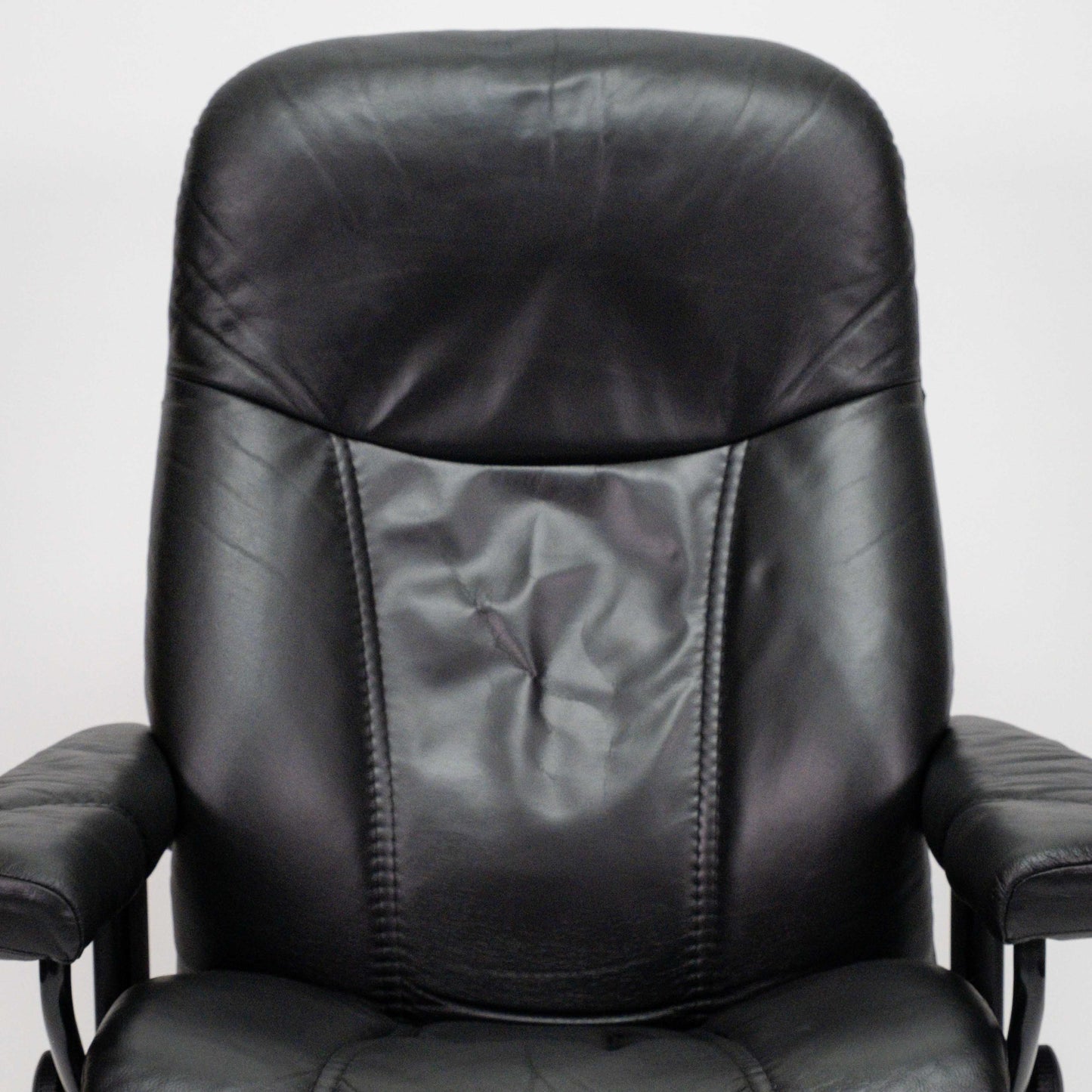 Ekornes Stressless Consul (M) mit Hocker schwarz