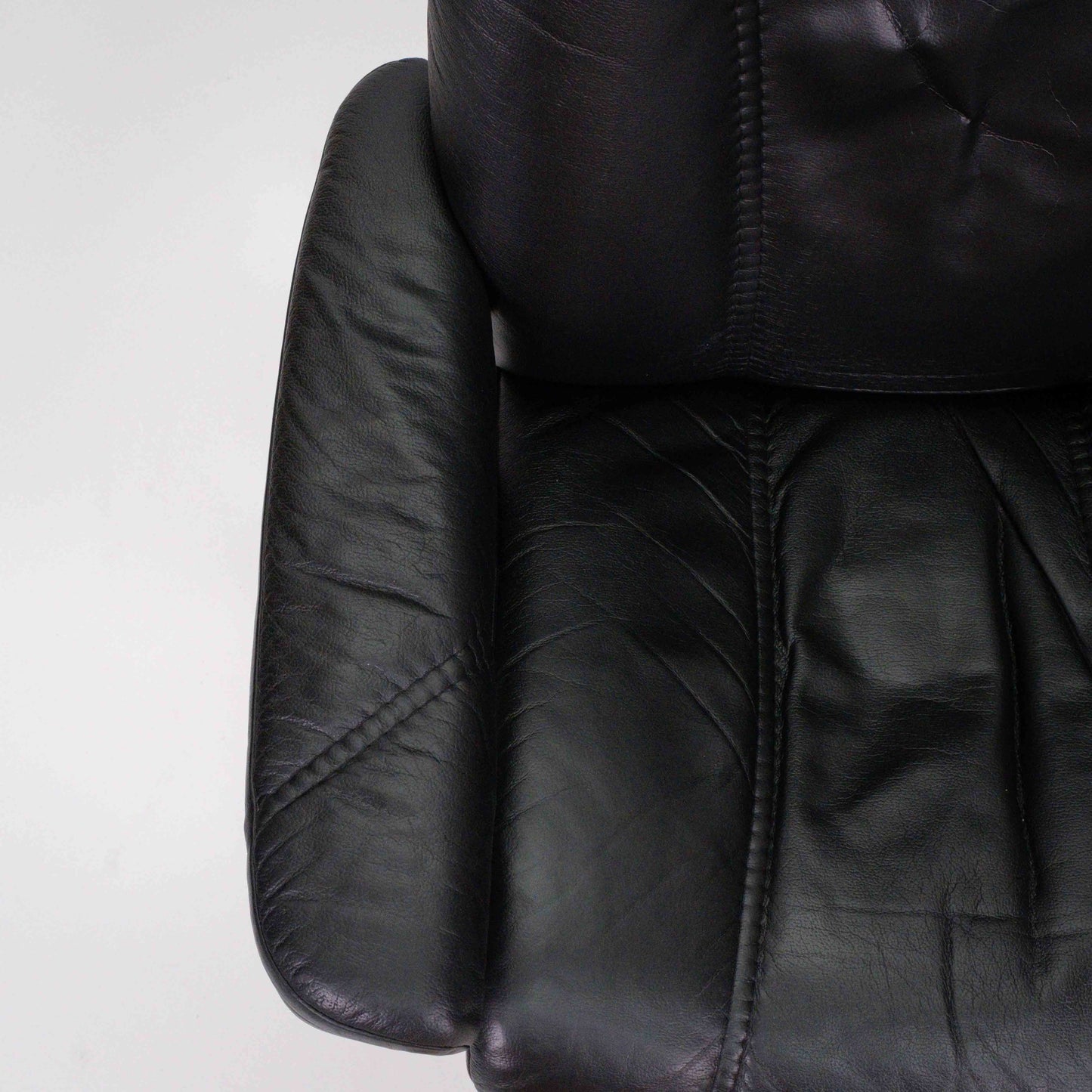 Ekornes Stressless Consul (M) mit Hocker schwarz