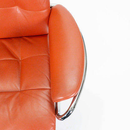 Ekornes Stressless London High Back (M) mit Hocker rot
