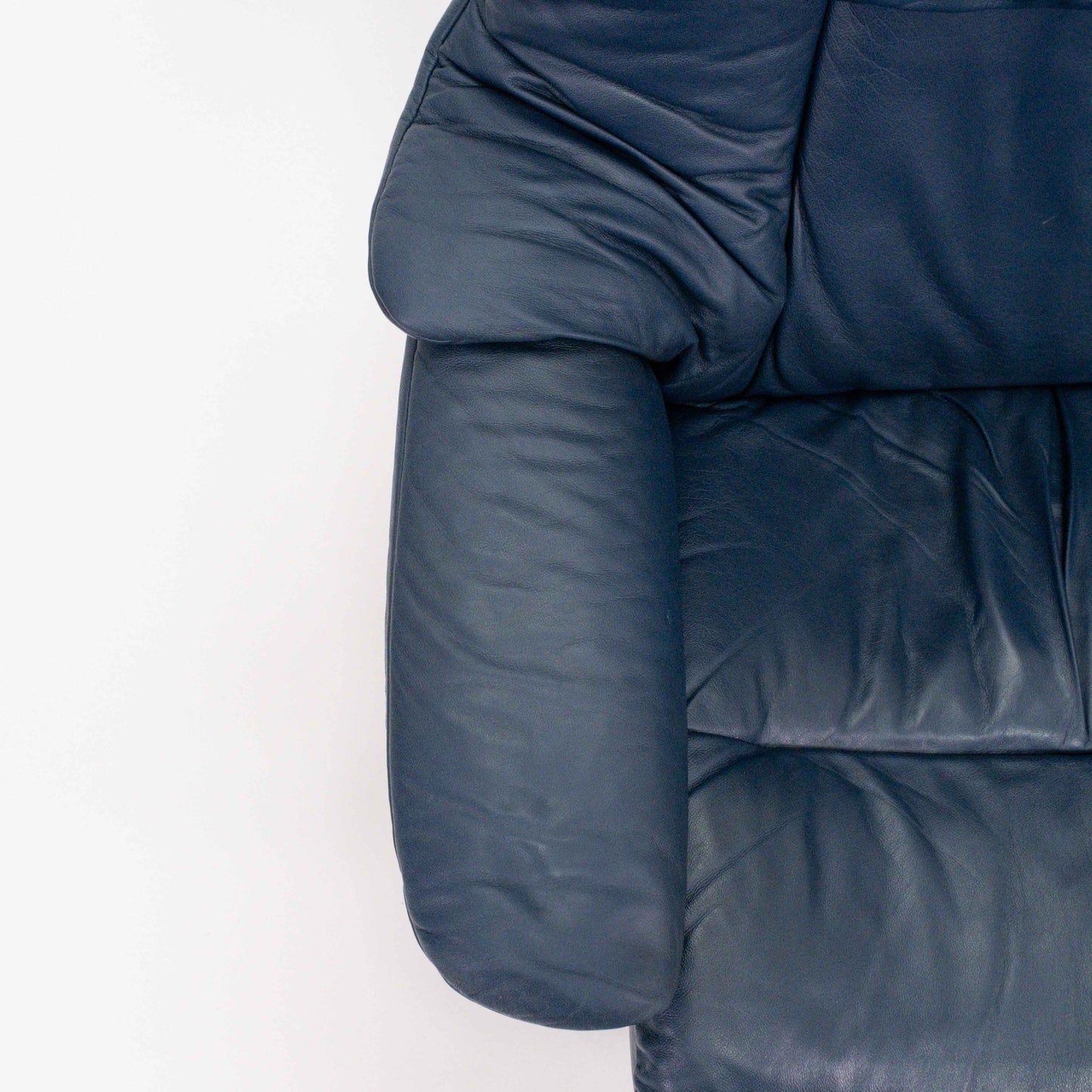 Ekornes Stressless Reno (L) mit Hocker blau