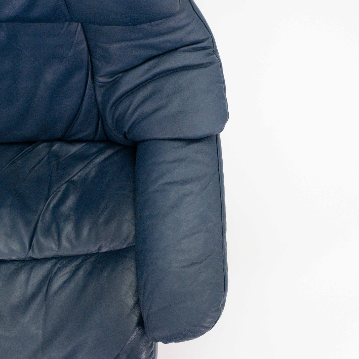 Ekornes Stressless Reno (L) mit Hocker blau