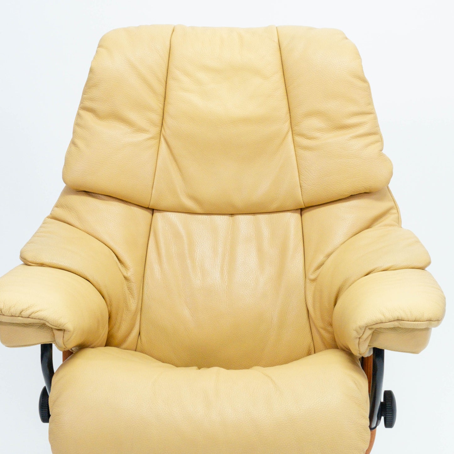 Ekornes Stressless Reno (S) mit Hocker gelb