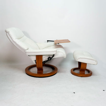 Ekornes Stressless Sunrise (L) mit Hocker & Multifunktionstisch