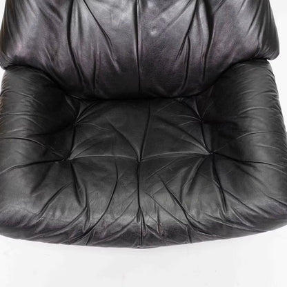Stressless Vintage Sessel mit Hocker schwarz