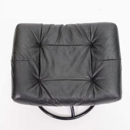Stressless Vintage Sessel mit Hocker schwarz